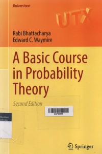 A Basic Course In Probability Theory