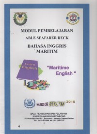 Able Seafarer Deck : Bahasa Inggris Maritim