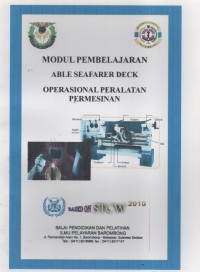 Able Seafarer Deck : Operasional Peralatan Permesinan