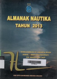 Almanak Nautika Tahun 2013