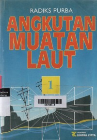 Angkutan Muatan Laut Jilid 1