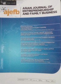 Image of Asian Journal of Entrepreneurship And Family Business