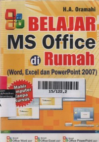 Belajar MS. Office di Rumah