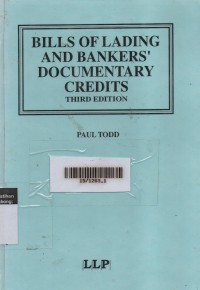 Bills Of Lading And Bankers' Documentary Credits