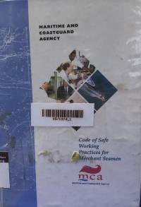 Image of Code of Safe Working Practices for Merchant Seamen
