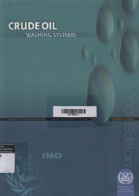 Crude Oil Washing Systems