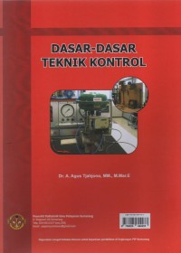 Dasar-Dasar Teknik Kontrol