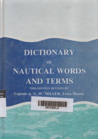 Dictionary Of Nautical Words And Terms