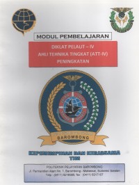 Diklat Pelaut - IV Ahli Tehnika Tingkat ( ATT- IV) Peningkatan : Kepemimpinan Dan Kerjasama Tim