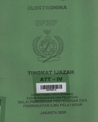 Elektronika : Tingkat Ijazah ATT - IV