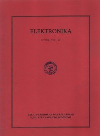 Elektronika Untuk ATT - IV