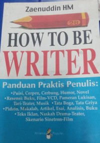 Image of How to Be Writter