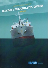 Image of International Code on Intact Stability, 2008