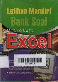 Latihan Mandiri : Bank Soal Microsoft Excel