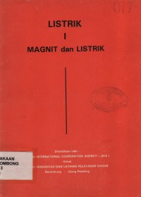 Listrik I : Magnit dan Listrik