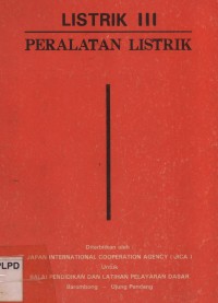 Listrik III : Peralatan Listrik