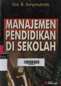 Manajemen Pendidikan Di Sekolah