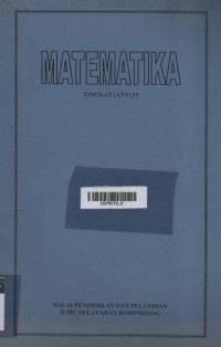 Matematika : Tingkat (ANT) IV