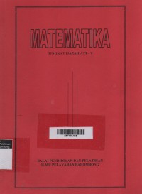 Matematika Tingkat Ijazah ATT - V