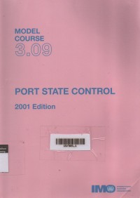Model Course 3.09 : Port State Control