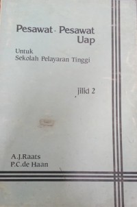 Image of Pesawat-Pesawat Uap untuk Sekolah Pelayaran Tinggi