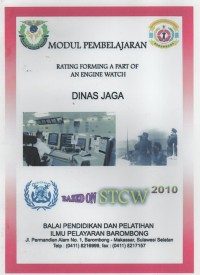 Rating Forming A Part Of An Engine Watch : Dinas Jaga