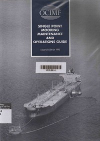 Single Point Mooring Maintenance And Operation Guide