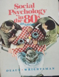 Image of Social Psychology in The 80 s