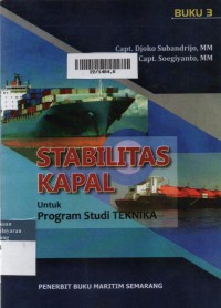 Stabilitas Kapal : Program Studi Teknika