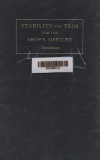 Stability and Trim for The Ship's Officer