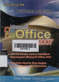 Tutorial Lengkap : Microsoft Office 2007